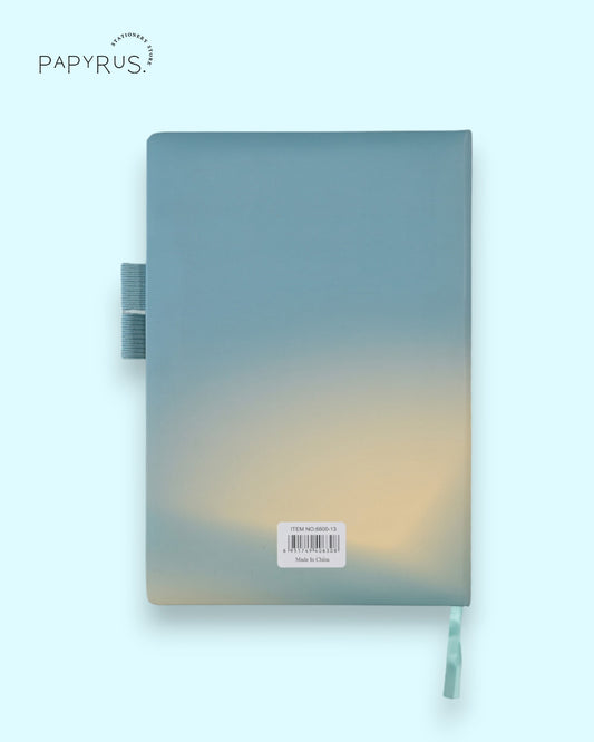 Soft Touch Gradient Notebook - Aesthetic Ombre Journal