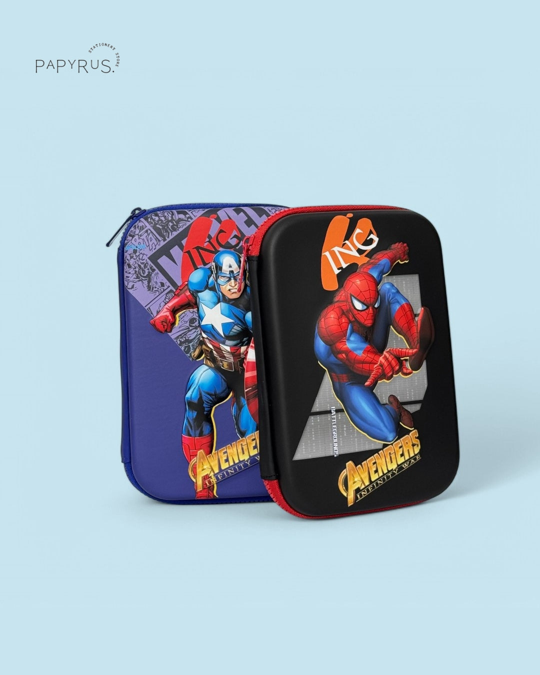 π‘οΈ Avenger Series Captain America 3D Pencil Hard Case β Gear Up for Heroic Organization! π₯