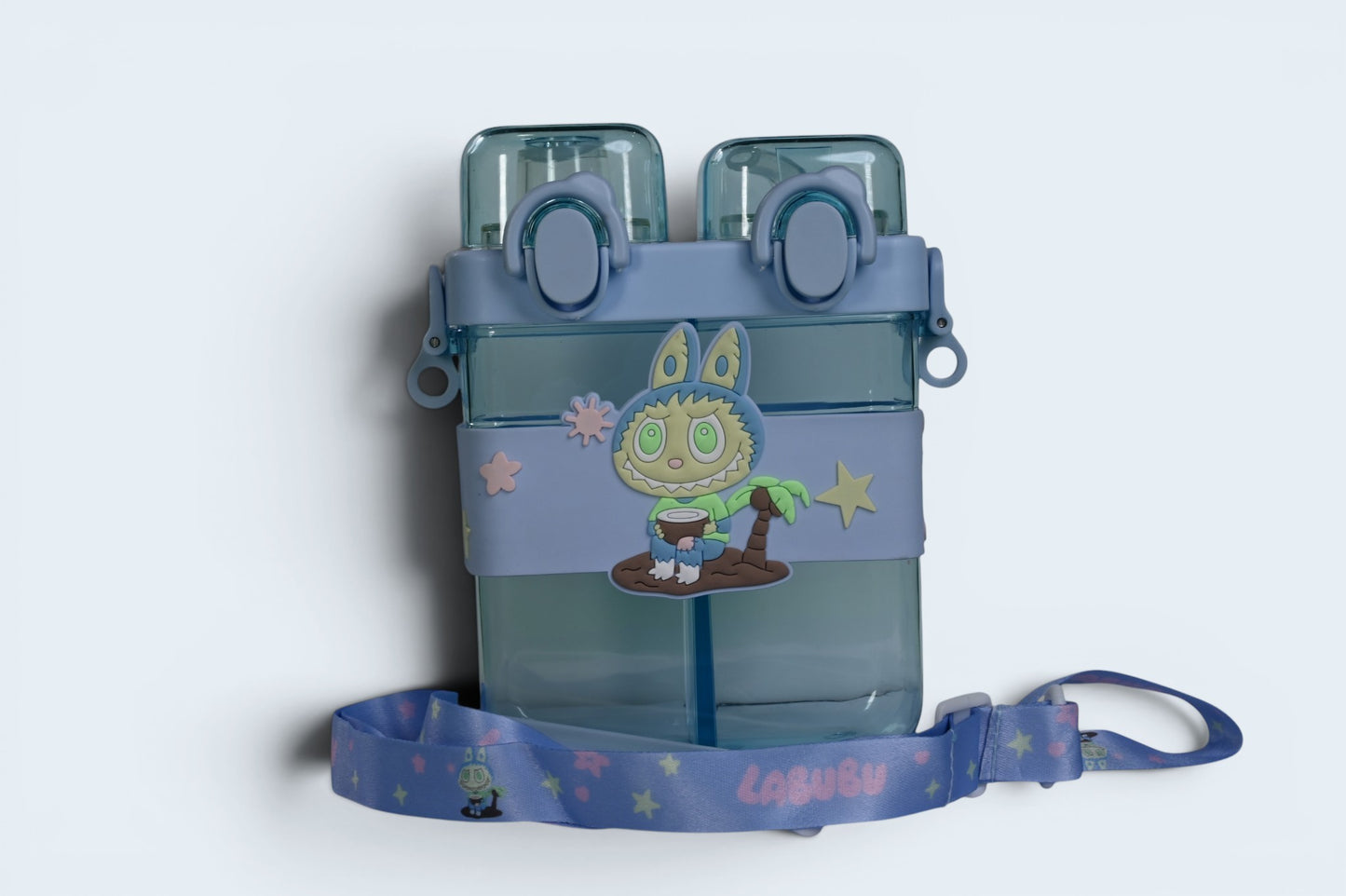 Labubu Blue Water Bottle