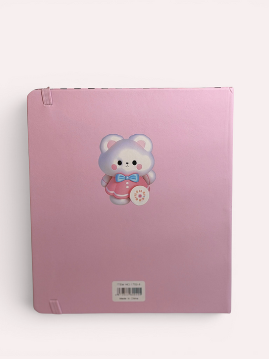 Kawaii Pink Bear Diary