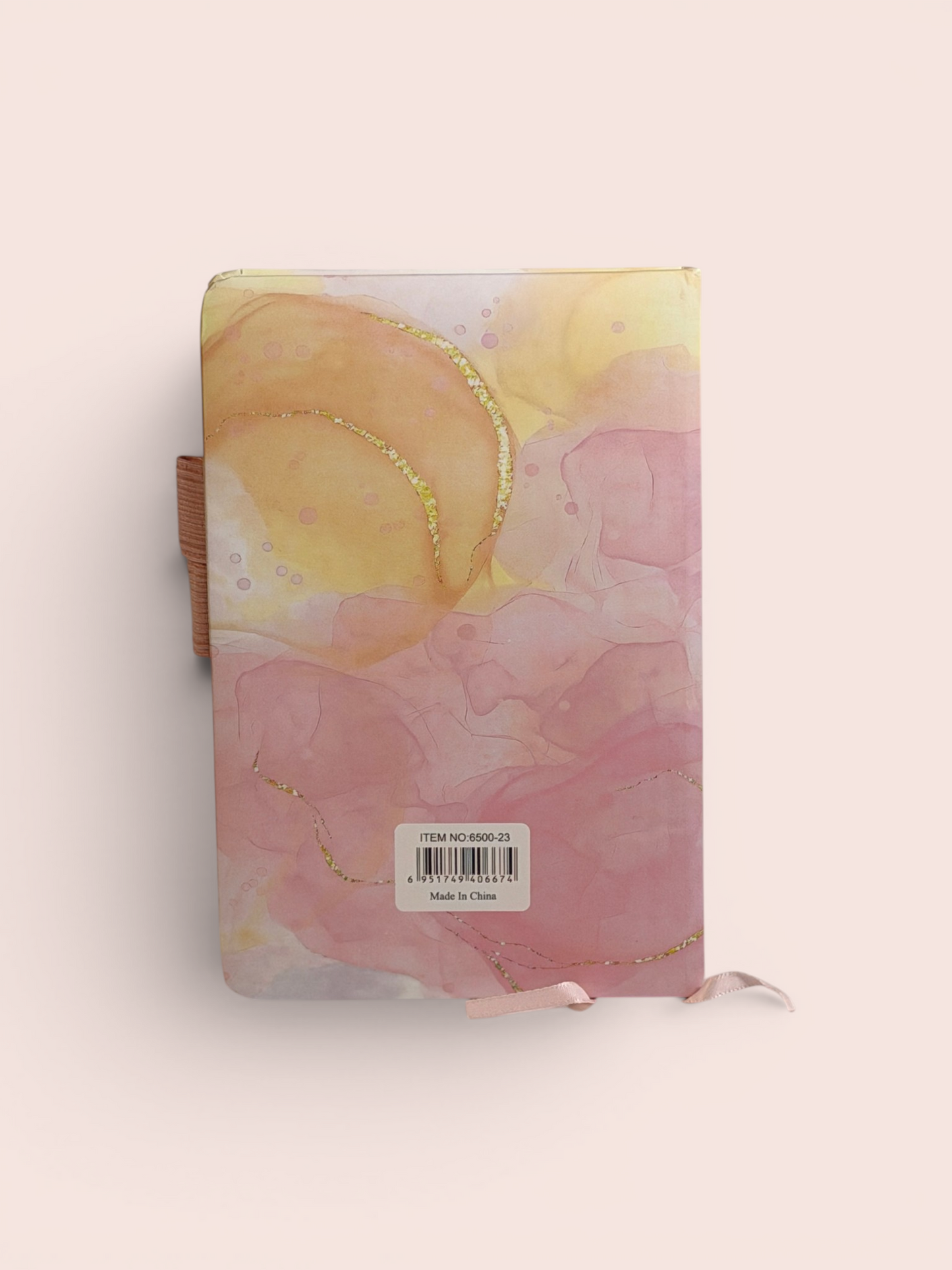 Pastel Clouds Gold Foil Notebook