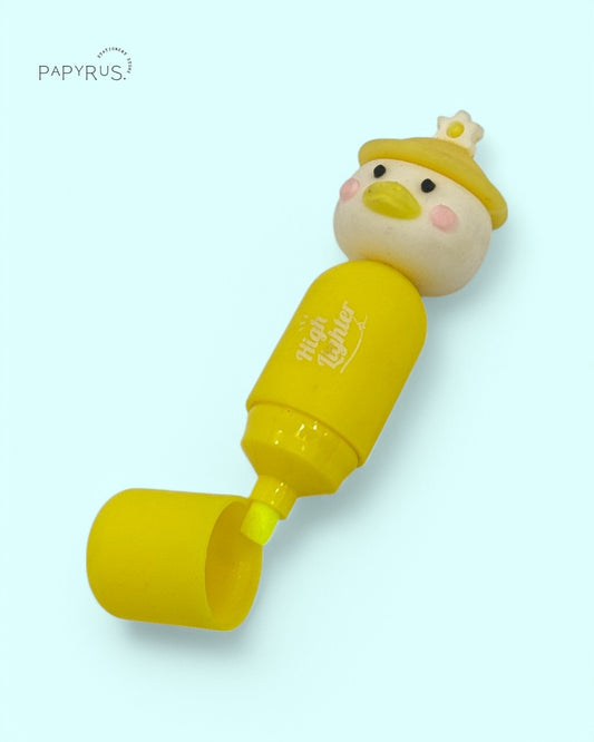 π¦ Duck-Themed Yellow Highlighter β Quack Up Your Notes! β¨