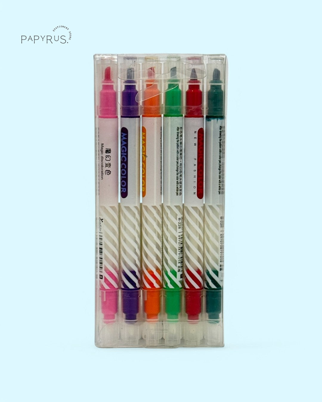 ποΈ Binbo Fruit Color Highlighters β Set of 6 Soft-Tone Colors π