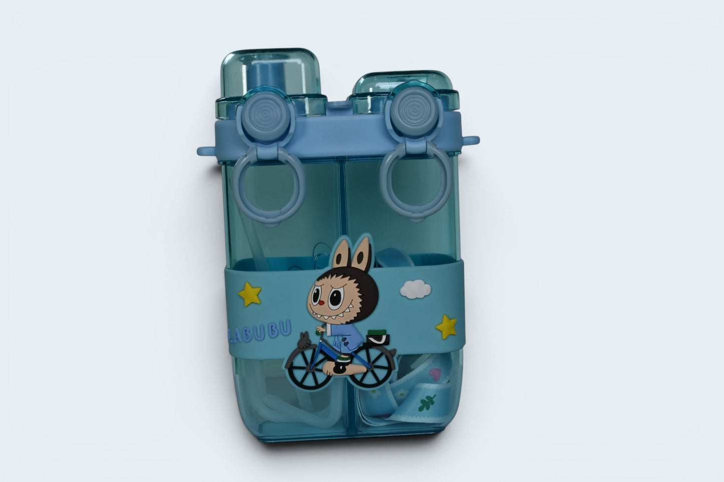 Labubu Blue Water Bottle