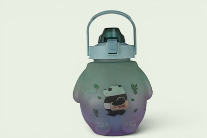 Panda Gradient Water Bottle