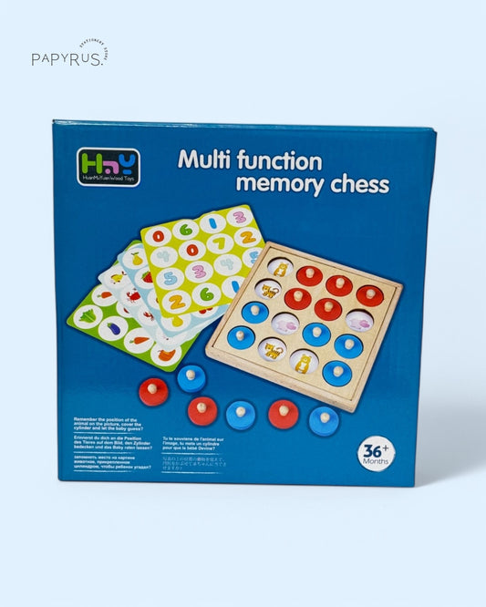 ♟️ Multi-Function Memory Chess – Challenge Your Mind, Twice Over! 🧠