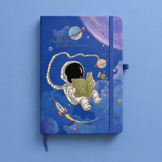 Rowing Astronaut Space Diary (Design 3)