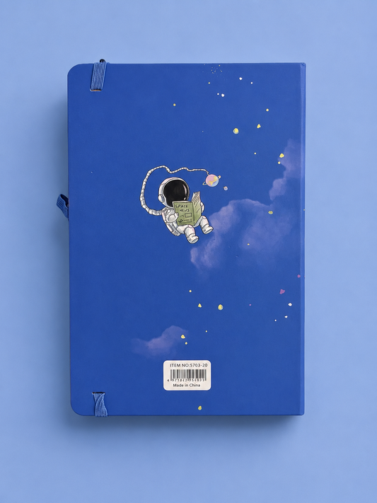 Rowing Astronaut Space Diary (Design 3)