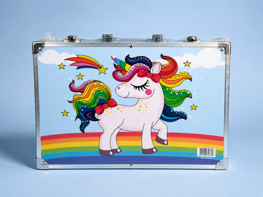 Unicorn Deluxe Kids Art Set - 145 Pcs