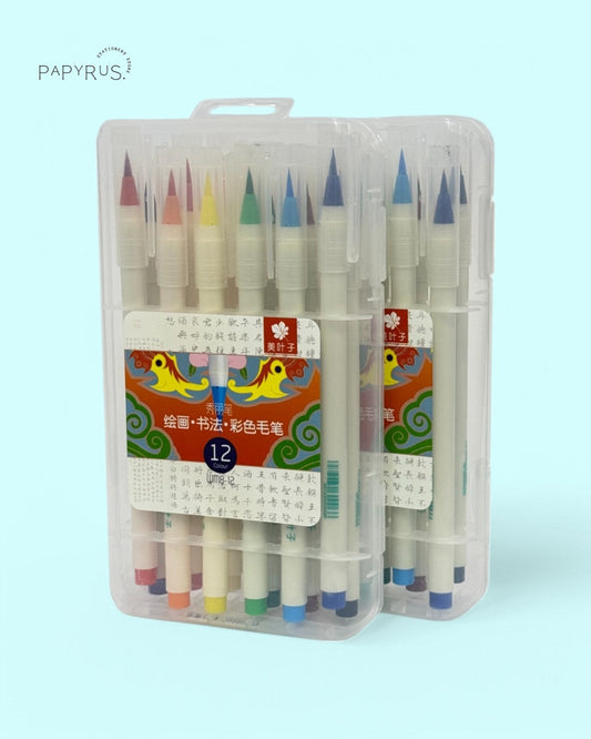 12 Pcs Rainbow Markers Set