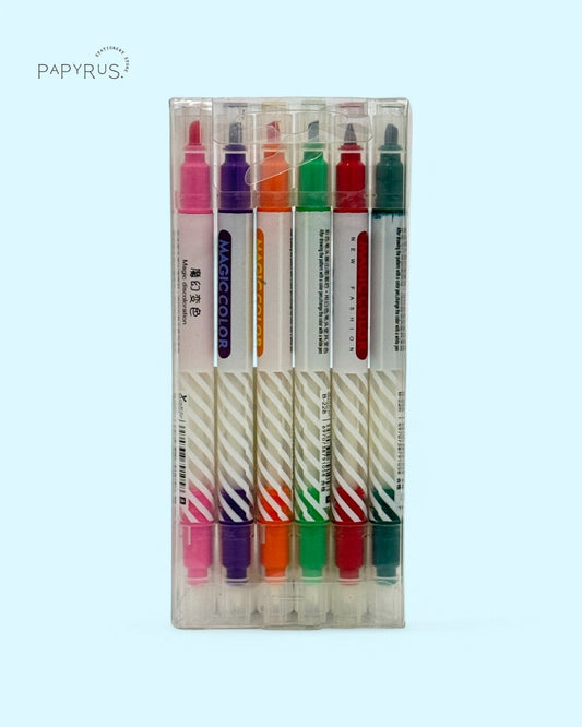 6 Pcs Fine Markers Set