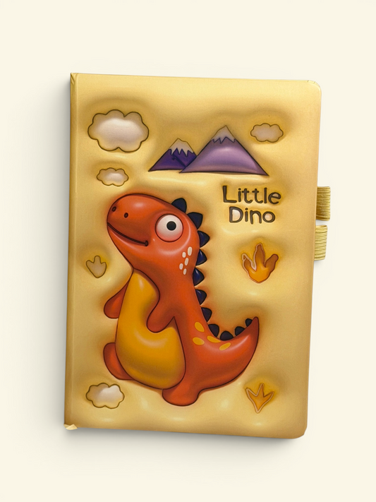 Yellow Little Dino Diary
