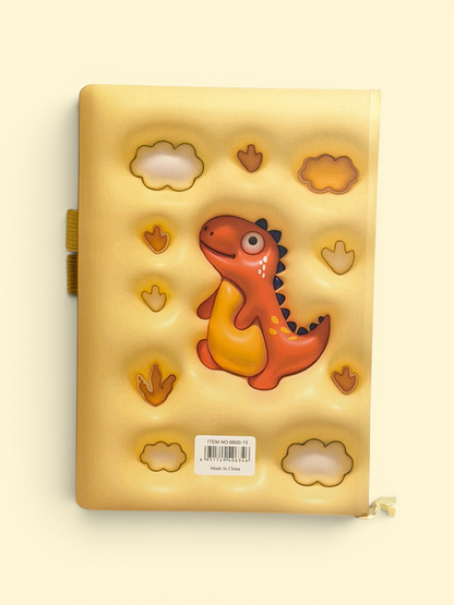 Yellow Little Dino Diary