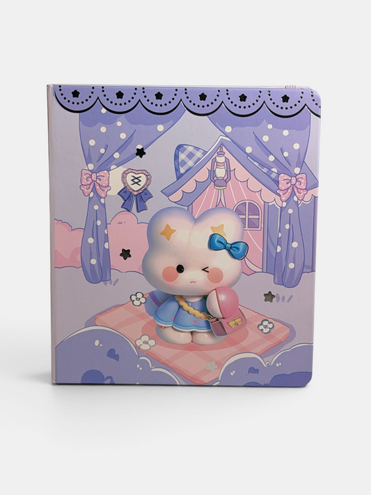 Kawaii Purple Cloud Character Diary