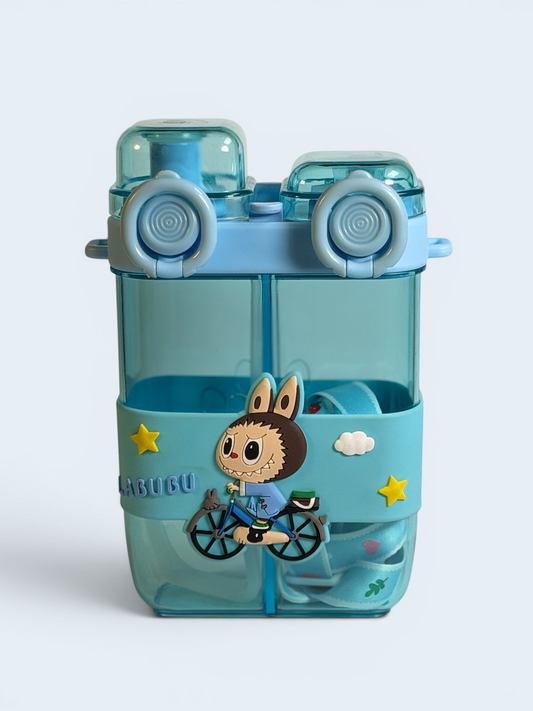 Labubu Blue Water Bottle