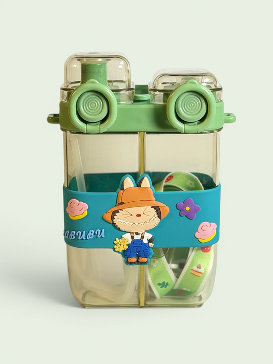 Labubu Green Water Bottle