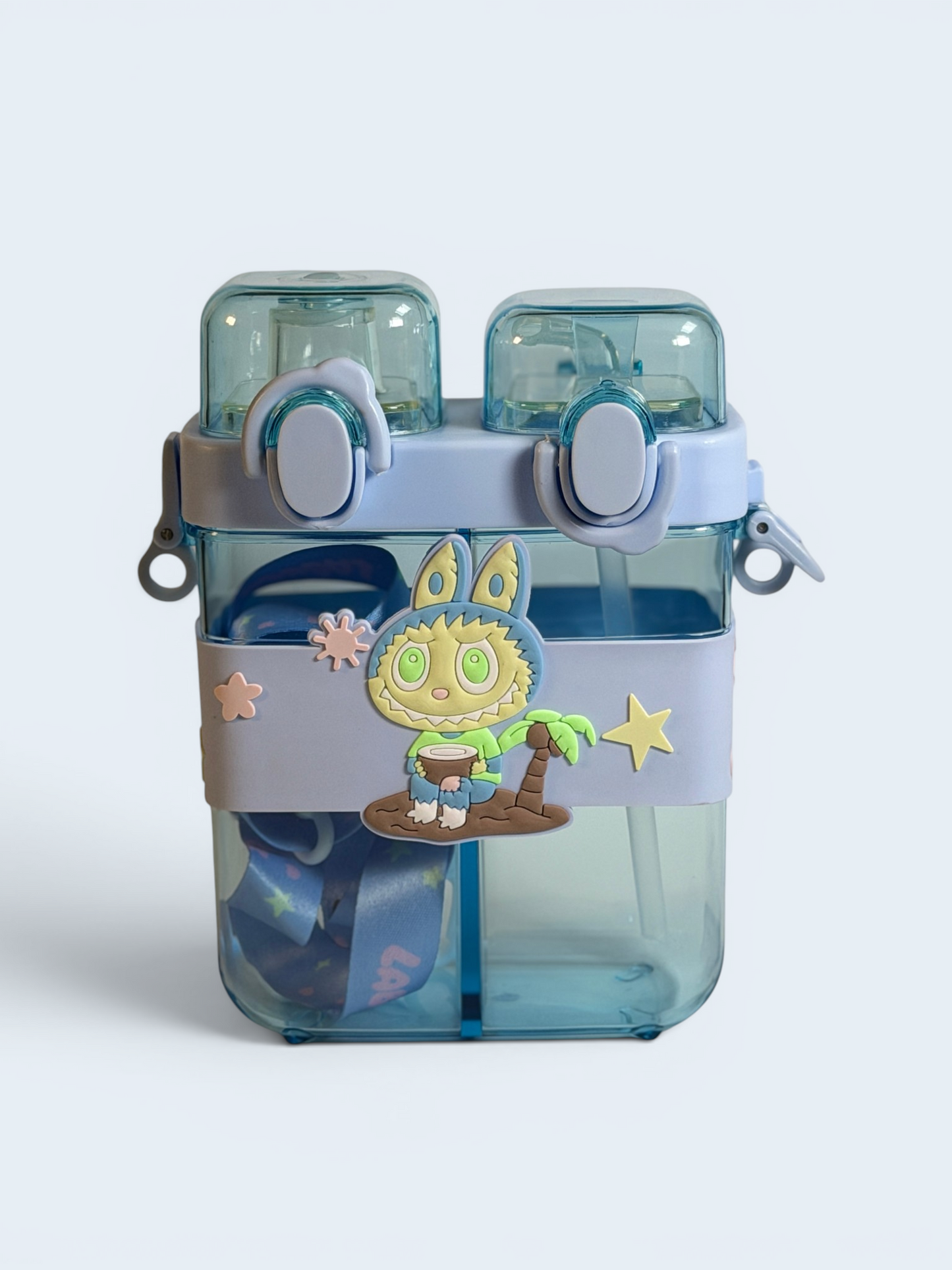 Labubu Blue Water Bottle