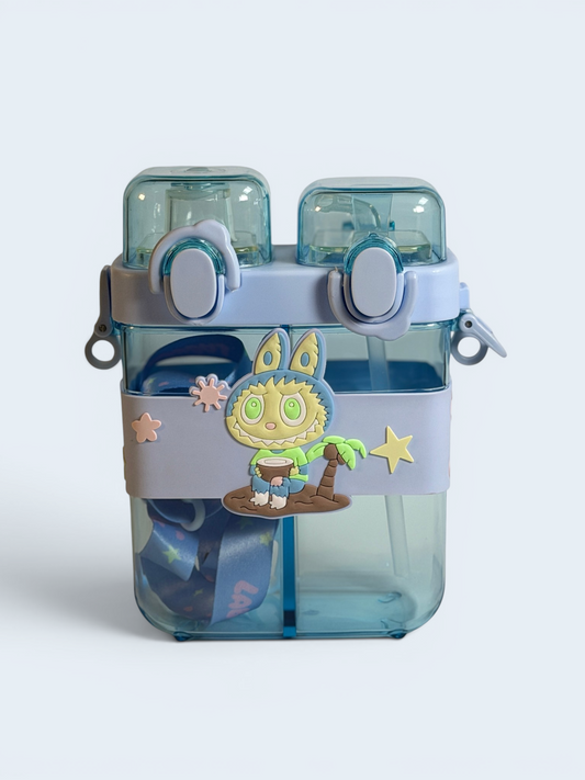 Labubu Blue Water Bottle