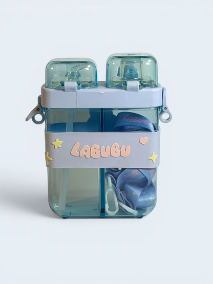 Labubu Blue Water Bottle