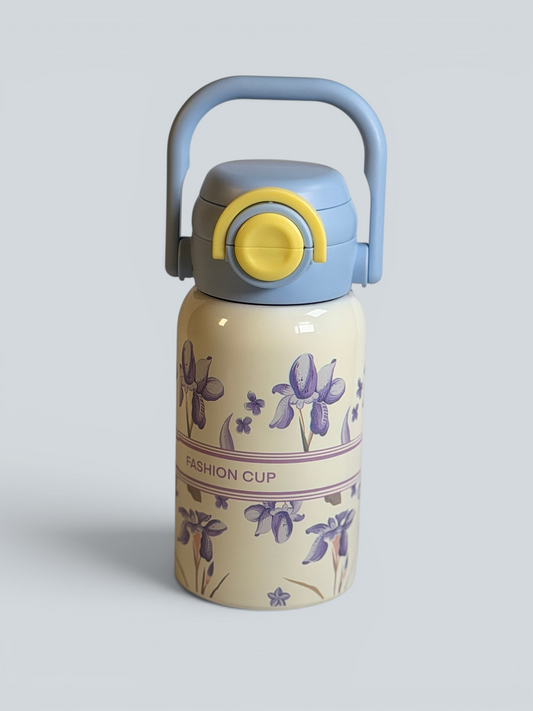 Floral Water Bottle