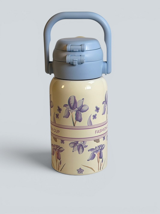 Floral Water Bottle