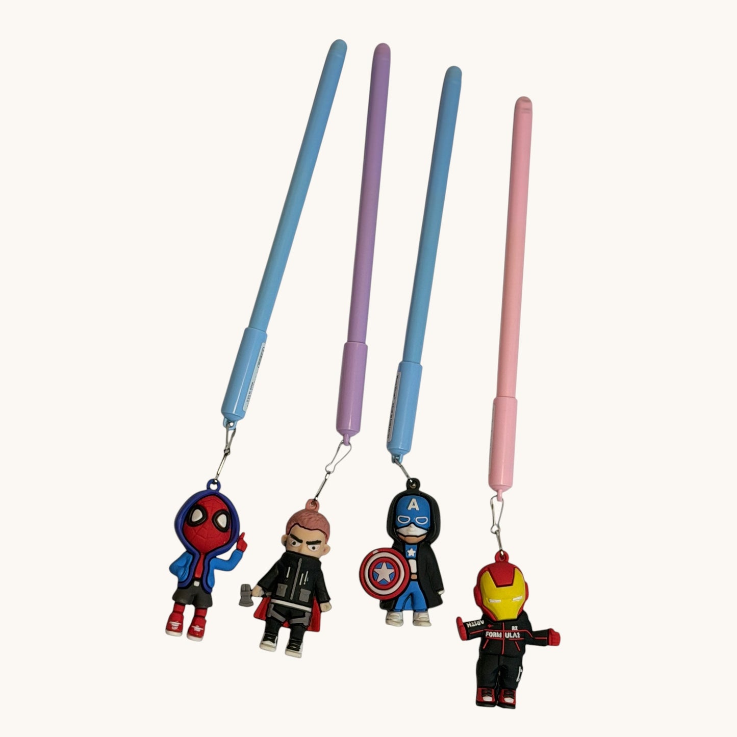 Superhero Charm Gel Pens