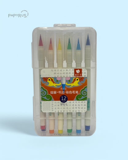 🌈 Marker Set – 12 Vibrant Colors for Every Idea! ✏️🎨