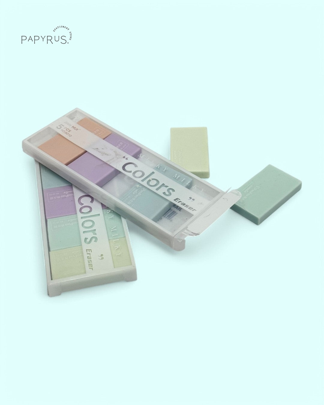 🖤 ModernErase – 5-Pack Precision Erasers for the Modern Thinker ✏️