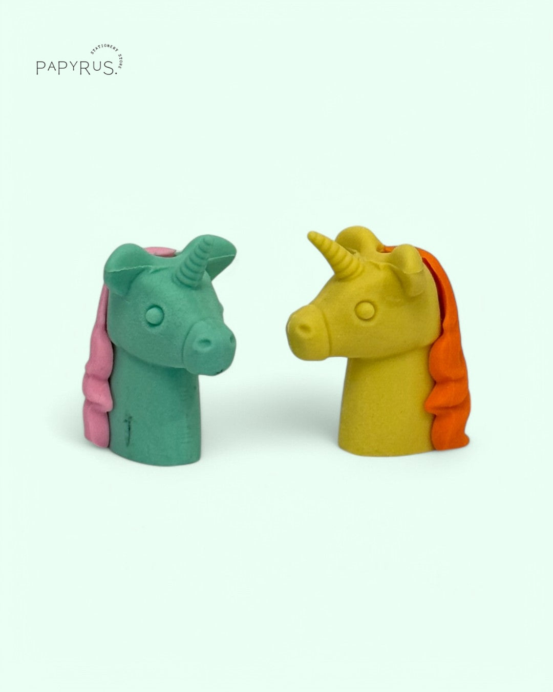 🦄🍔 Fantasy Bites Eraser Set – Fun to Use, Not to Chew! 🍟🌭