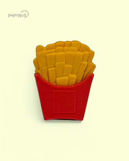 🦄🍔 Fantasy Bites Eraser Set – Fun to Use, Not to Chew! 🍟🌭